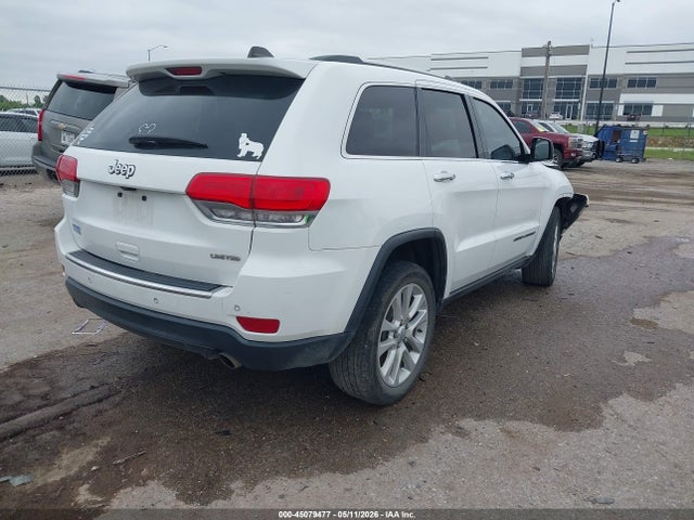 Продажа на аукционе авто 2017 Jeep Grand Cherokee Limited 4x2, vin: 1C4RJEBG3HC638023, номер лота: 45079477