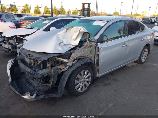 2014 Nissan Sentra Sv მანქანა იყიდება აუქციონზე, vin: 3N1AB7AP7EL621364, აუქციონის ნომერი: 45079584