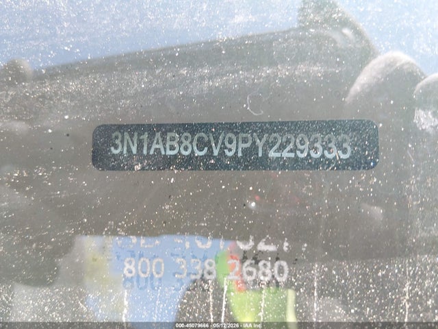 2023 Nissan Sentra Sv Xtronic Cvt მანქანა იყიდება აუქციონზე, vin: 3N1AB8CV9PY229333, აუქციონის ნომერი: 45079666