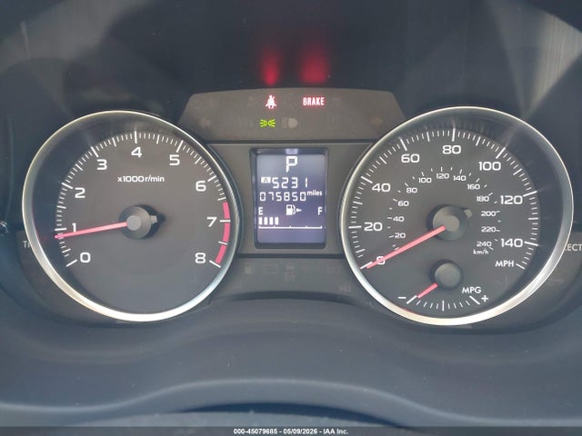 2016 Subaru Crosstrek 2.0i Premium მანქანა იყიდება აუქციონზე, vin: JF2GPABC4G8212422, აუქციონის ნომერი: 45079685