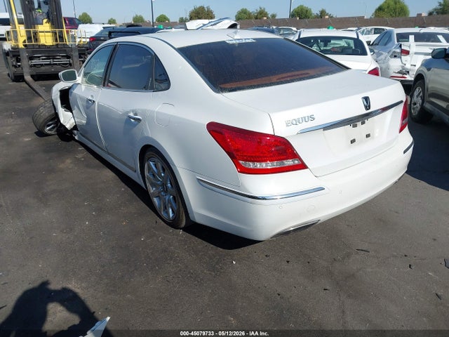 2012 Hyundai Equus Signature მანქანა იყიდება აუქციონზე, vin: KMHGH4JH1CU052555, აუქციონის ნომერი: 45079733