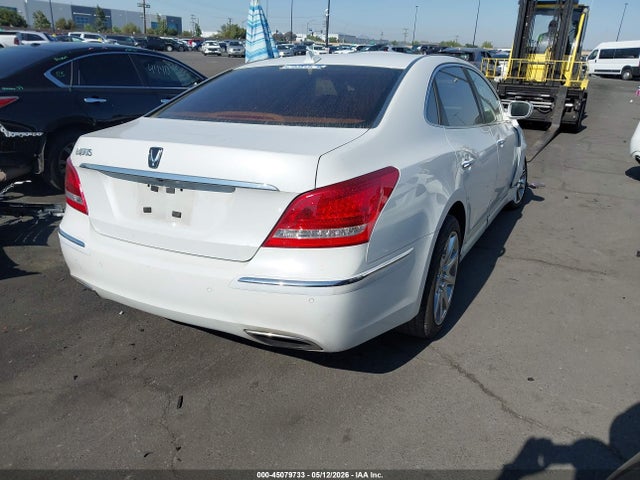 2012 Hyundai Equus Signature მანქანა იყიდება აუქციონზე, vin: KMHGH4JH1CU052555, აუქციონის ნომერი: 45079733