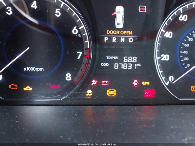 2012 Hyundai Equus Signature მანქანა იყიდება აუქციონზე, vin: KMHGH4JH1CU052555, აუქციონის ნომერი: 45079733