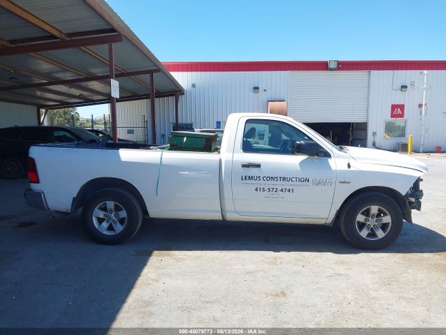 45079772 :رقم المزاد ، 3C6JR6DT3HG654572 vin ، 2017 Ram 1500 Tradesman  4x2 8' Box مزاد بيع