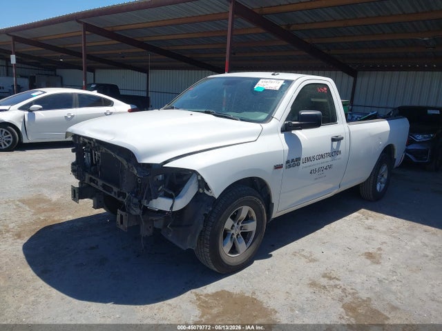 45079772 :رقم المزاد ، 3C6JR6DT3HG654572 vin ، 2017 Ram 1500 Tradesman  4x2 8' Box مزاد بيع