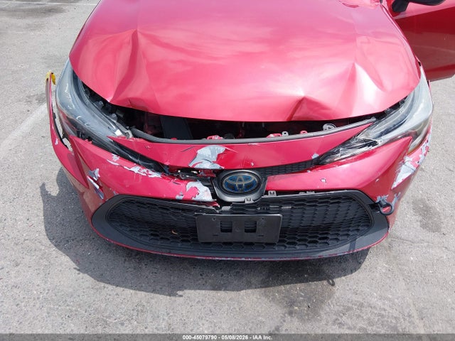 2020 Toyota Corolla Hybrid Le მანქანა იყიდება აუქციონზე, vin: JTDEBRBE0LJ017800, აუქციონის ნომერი: 45079790