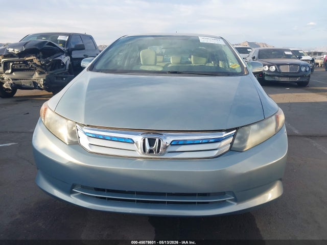 Продажа на аукционе авто 2012 Honda Civic Hybrid, vin: JHMFB4F26CS010527, номер лота: 45079801
