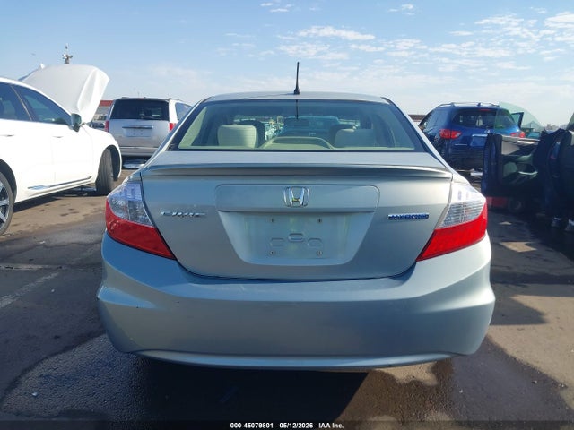 Продажа на аукционе авто 2012 Honda Civic Hybrid, vin: JHMFB4F26CS010527, номер лота: 45079801