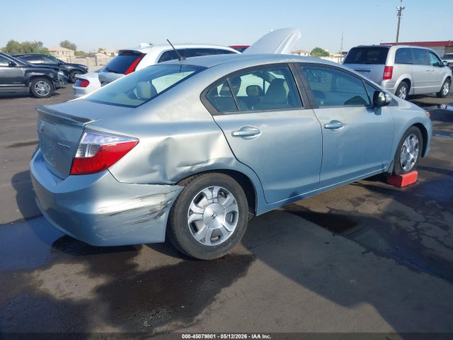 Продажа на аукционе авто 2012 Honda Civic Hybrid, vin: JHMFB4F26CS010527, номер лота: 45079801