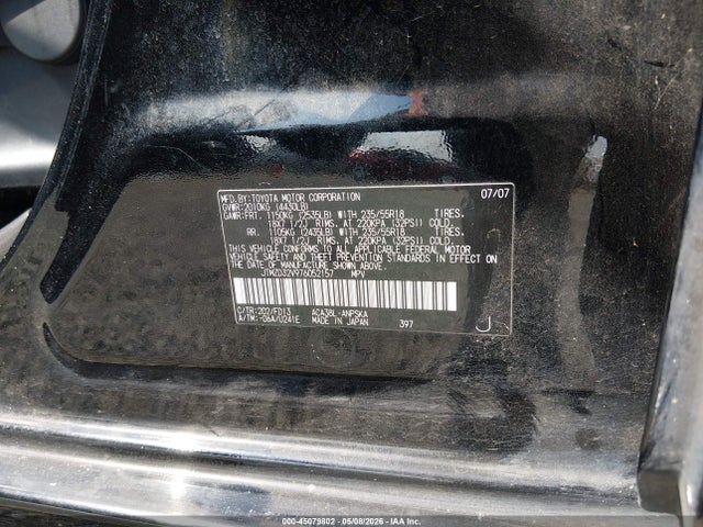 Продаж на аукціоні авто 2007 Toyota Rav4 Sport, vin: JTMZD32V976052157, номер лоту: 45079802