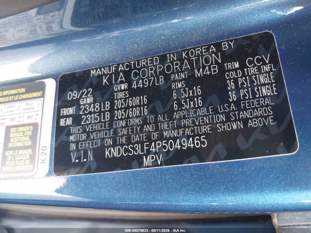 KIA Niro Plug-in Hybrid Ex 2023 KNDCS3LF4P5049465 Image 9