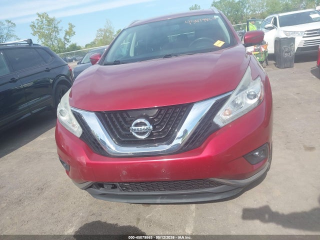 45079865 :رقم المزاد ، 5N1AZ2MHXGN166217 vin ، 2016 Nissan Murano Platinum مزاد بيع