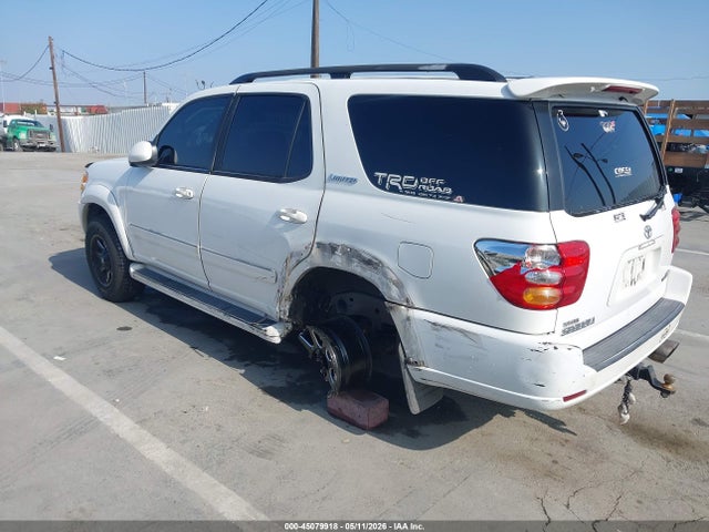 Aukcja sprzedaży 2003 Toyota Sequoia Limited V8, vin: 5TDZT38A73S163193, numer aukcji: 45079918