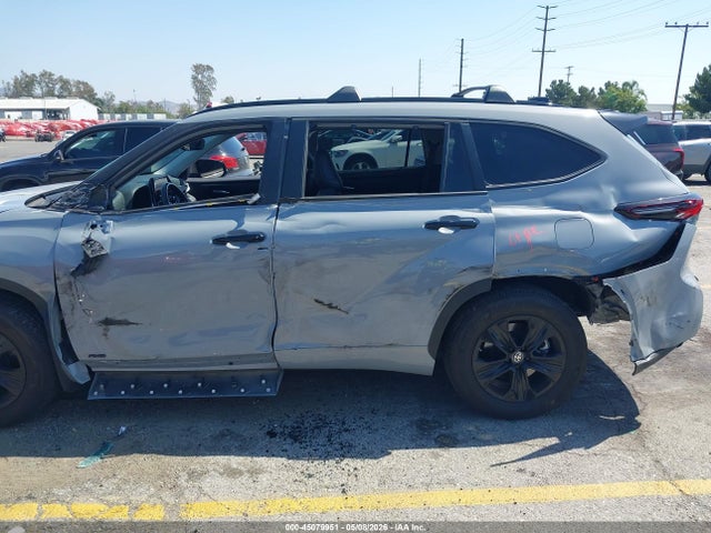 45079951 :رقم المزاد ، 5TDKBRCH6RS609936 vin ، 2024 Toyota Highlander Hybrid Xle Nightshade مزاد بيع