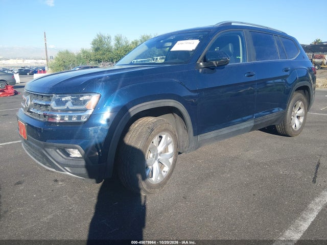 2018 Volkswagen Atlas 3.6l V6 Se/3.6l V6 Se W/technology მანქანა იყიდება აუქციონზე, vin: 1V2LR2CA4JC585697, აუქციონის ნომერი: 45079964
