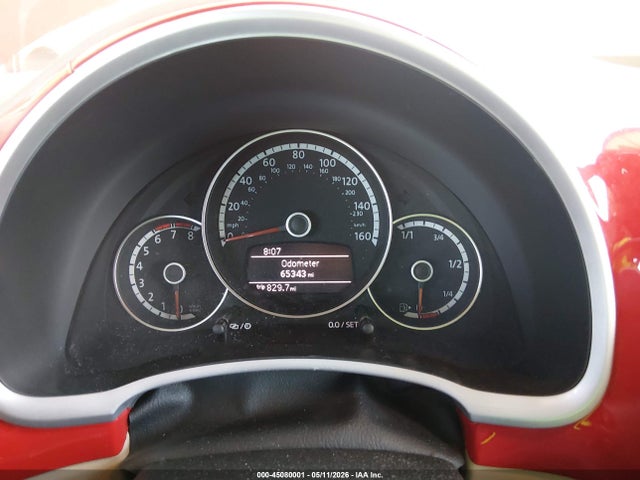 2014 Volkswagen Beetle 2.5l მანქანა იყიდება აუქციონზე, vin: 3VWJP7AT4EM602922, აუქციონის ნომერი: 45080001