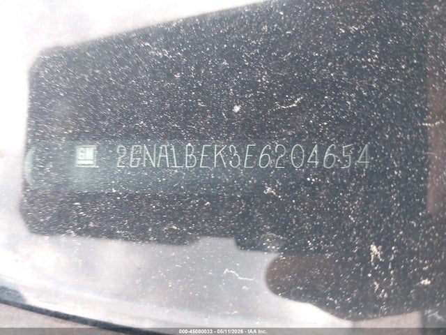 45080033 :رقم المزاد ، 2GNALBEK3E6204654 vin ، 2014 Chevrolet Equinox 1lt مزاد بيع
