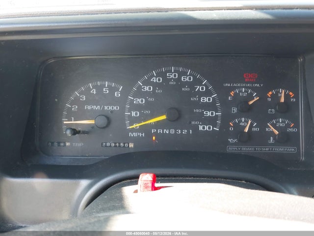1997 Chevrolet K1500 Fleetside მანქანა იყიდება აუქციონზე, vin: 2GCEK19R6V1156594, აუქციონის ნომერი: 45080040