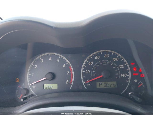 45080052 :رقم المزاد ، JTDBL40E49J043119 vin ، 2009 Toyota Corolla Le مزاد بيع