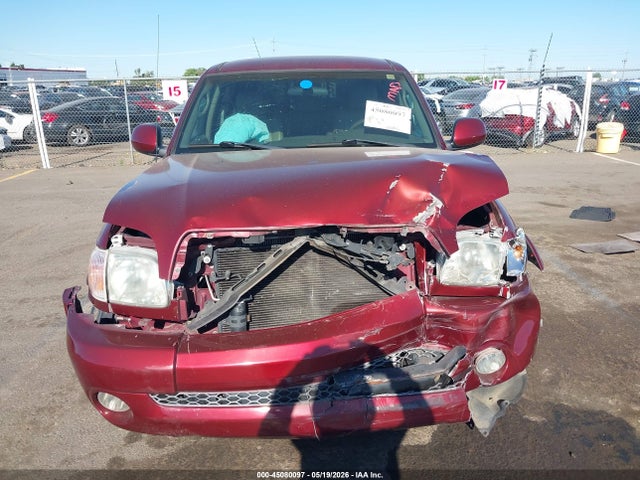 2005 Toyota Tundra Ltd V8 მანქანა იყიდება აუქციონზე, vin: 5TBRT38135S461722, აუქციონის ნომერი: 45080097