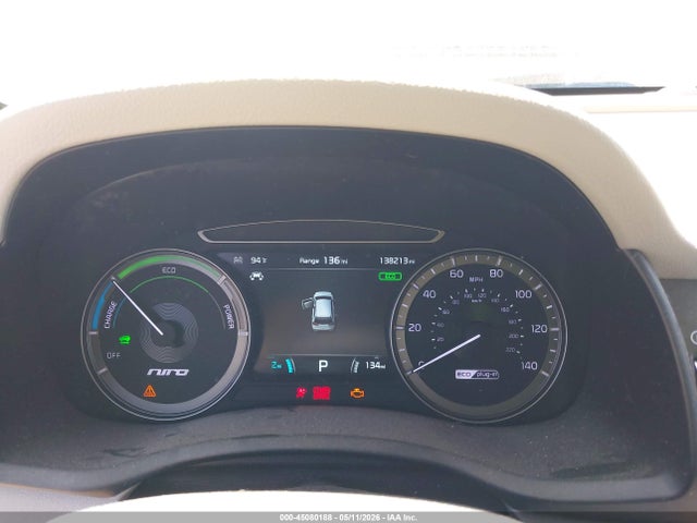 45080188 :رقم المزاد ، KNDCC3LD3K5346473 vin ، 2019 Kia Niro Plug-in Hybrid Ex Premium مزاد بيع