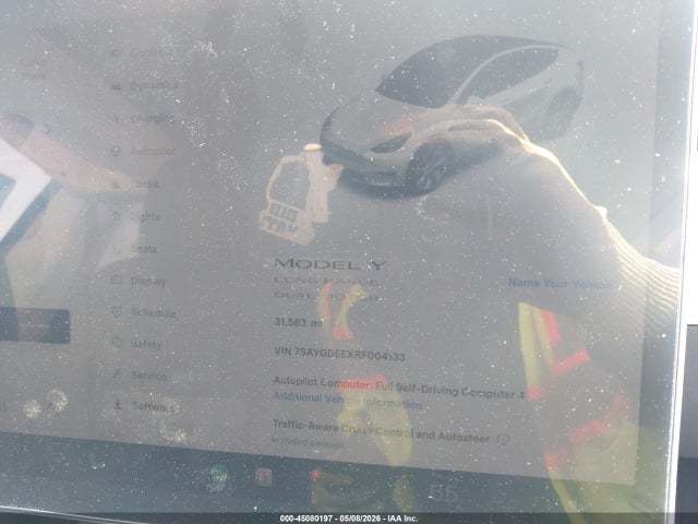 Продажа на аукционе авто 2024 Tesla Model Y Long Range Dual Motor All-wheel Drive, vin: 7SAYGDEEXRF004133, номер лота: 45080197