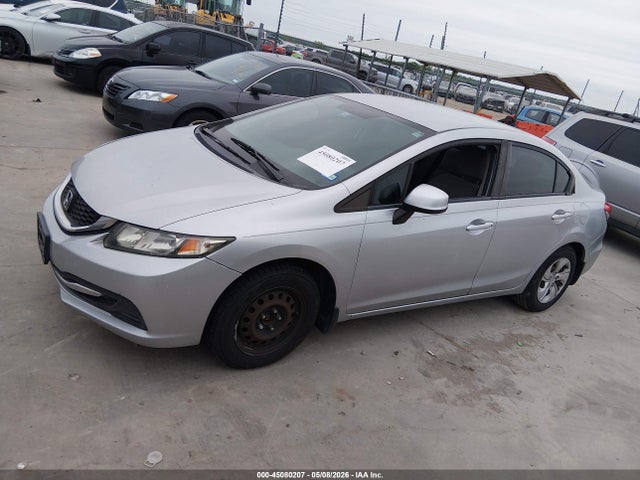 45080207 :رقم المزاد ، 2HGFB2F56DH593787 vin ، 2013 Honda Civic Lx مزاد بيع