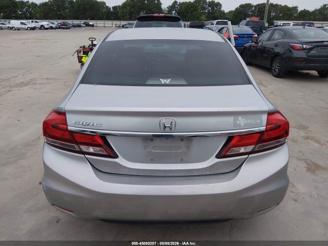 45080207 :رقم المزاد ، 2HGFB2F56DH593787 vin ، 2013 Honda Civic Lx مزاد بيع