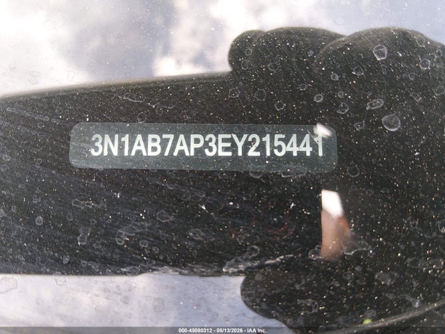 3N1AB7AP3EY215441 Nissan Sentra Fe+ S/fe+ Sv/s/sl/sr/sv
