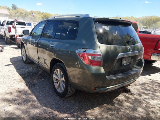 2010 Toyota Highlander Hybrid Limited V6 მანქანა იყიდება აუქციონზე, vin: JTEJW3EH4A2045852, აუქციონის ნომერი: 45080334