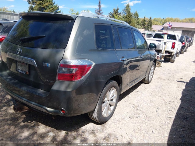 2010 Toyota Highlander Hybrid Limited V6 მანქანა იყიდება აუქციონზე, vin: JTEJW3EH4A2045852, აუქციონის ნომერი: 45080334