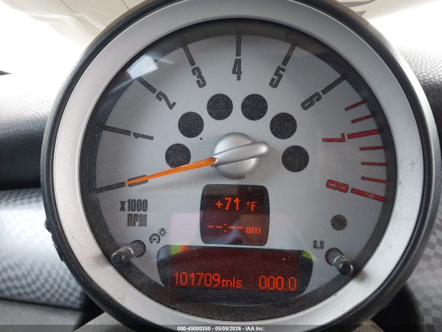 45080350 :رقم المزاد ، WMWMF73569TW82911 vin ، 2009 Mini Cooper S مزاد بيع