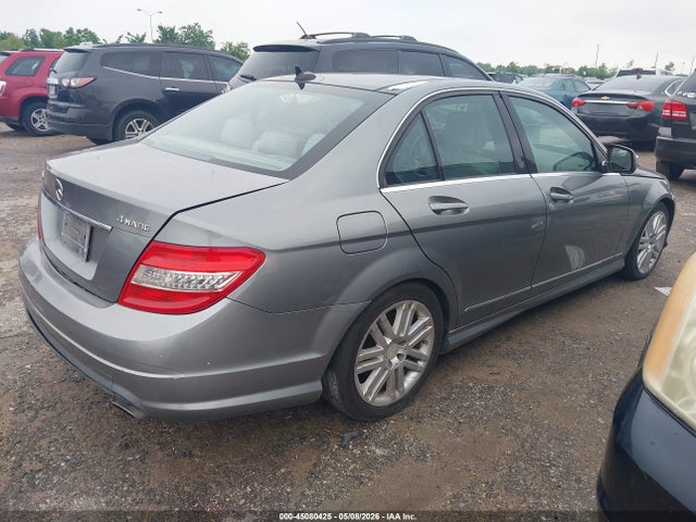 45080425 :رقم المزاد ، WDDGF81X59R075315 vin ، 2009 Mercedes-benz C 300 Sport 4matic مزاد بيع