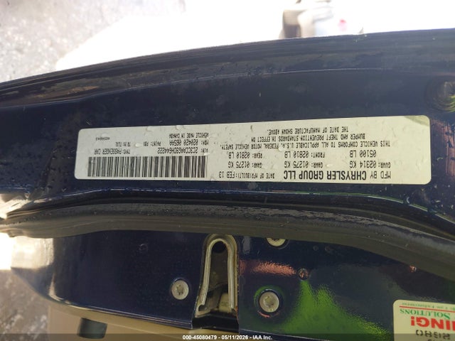 Продажа на аукционе авто 2013 Chrysler 300 Motown, vin: 2C3CCAAG9DH644222, номер лота: 45080479