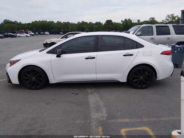 2022 Toyota Corolla Se Nightshade Edition მანქანა იყიდება აუქციონზე, vin: 5YFS4MCE7NP099134, აუქციონის ნომერი: 45080510