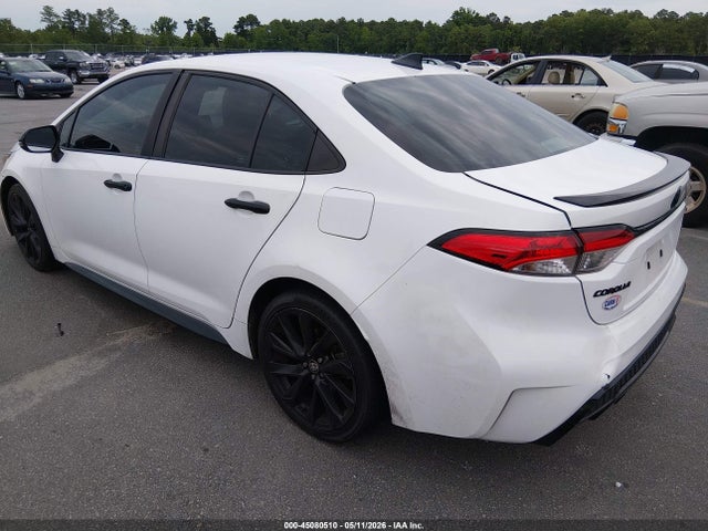 2022 Toyota Corolla Se Nightshade Edition მანქანა იყიდება აუქციონზე, vin: 5YFS4MCE7NP099134, აუქციონის ნომერი: 45080510