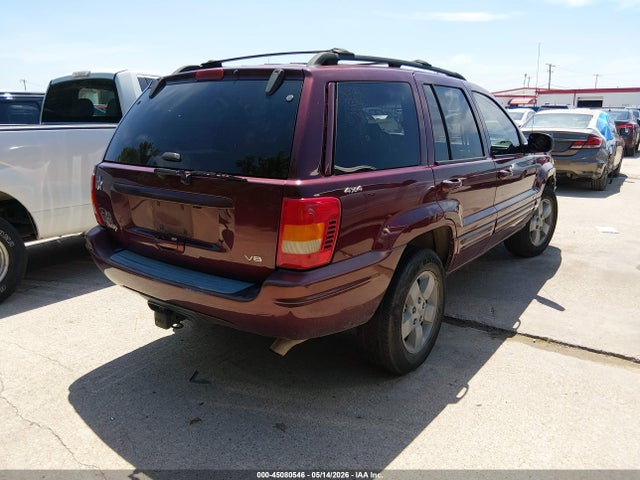 Продаж на аукціоні авто 2001 Jeep Grand Cherokee Limited, vin: 1J4GW58N81C661599, номер лоту: 45080546