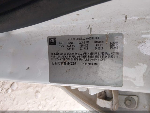 Buick Verano Convenience Group 2014 1G4PR5SK6E4142557 Image 9