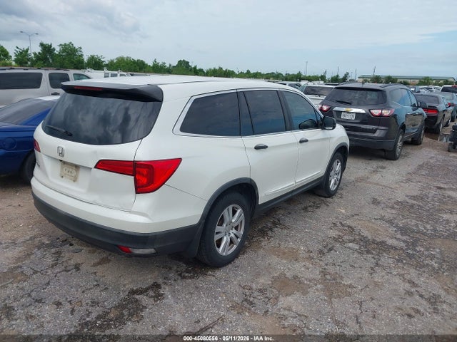 Aukcja sprzedaży 2016 Honda Pilot Lx, vin: 5FNYF5H13GB028558, numer aukcji: 45080556
