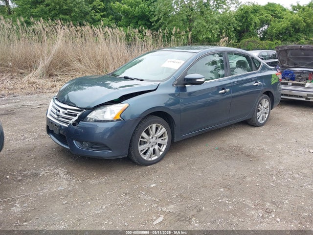 2014 Nissan Sentra Sl მანქანა იყიდება აუქციონზე, vin: 3N1AB7AP0EY313343, აუქციონის ნომერი: 45080585