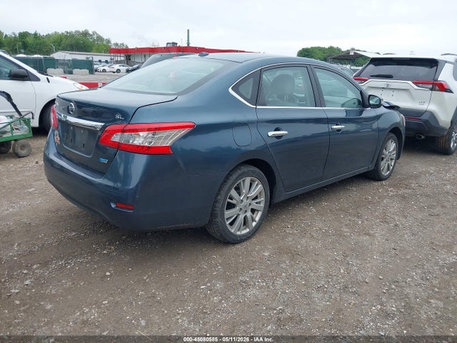2014 Nissan Sentra Sl მანქანა იყიდება აუქციონზე, vin: 3N1AB7AP0EY313343, აუქციონის ნომერი: 45080585