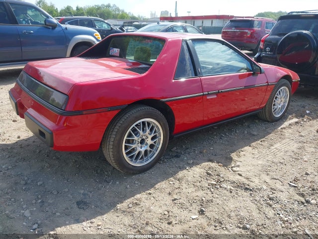 1986 Pontiac Fiero მანქანა იყიდება აუქციონზე, vin: 1G2PE37R9GP269044, აუქციონის ნომერი: 45080593