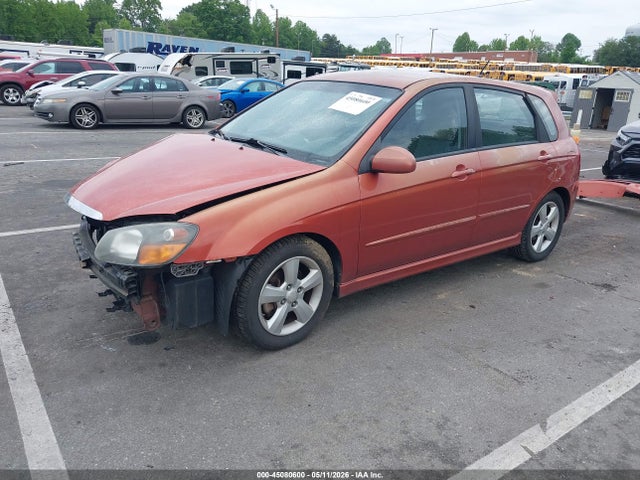 2008 Kia Spectra5 Sx მანქანა იყიდება აუქციონზე, vin: KNAFE161085018821, აუქციონის ნომერი: 45080600
