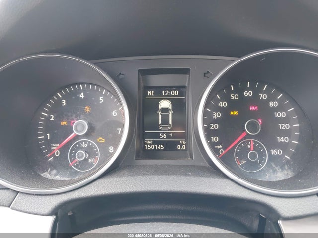 2011 Volkswagen Golf 2.5l 2-door მანქანა იყიდება აუქციონზე, vin: WVWAA7AJ1BW009484, აუქციონის ნომერი: 45080606