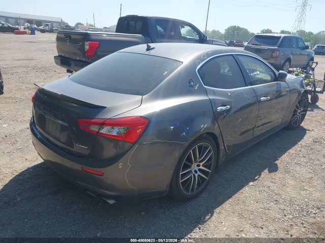 2015 Maserati Ghibli S Q4 მანქანა იყიდება აუქციონზე, vin: ZAM57RTA3F1138477, აუქციონის ნომერი: 45080623