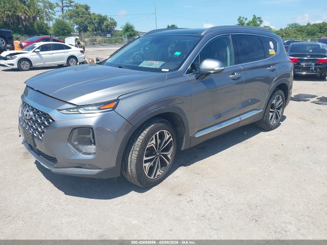 2019 Hyundai Santa Fe Limited 2.0t მანქანა იყიდება აუქციონზე, vin: 5NMS5CAA2KH094114, აუქციონის ნომერი: 45080696