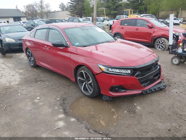 2021 Honda Accord Sport Special Edition მანქანა იყიდება აუქციონზე, vin: 1HGCV1F41MA053760, აუქციონის ნომერი: 45080710
