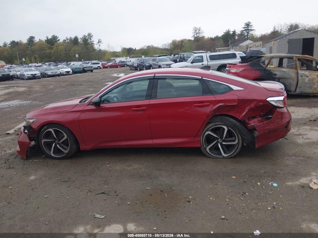 2021 Honda Accord Sport Special Edition მანქანა იყიდება აუქციონზე, vin: 1HGCV1F41MA053760, აუქციონის ნომერი: 45080710