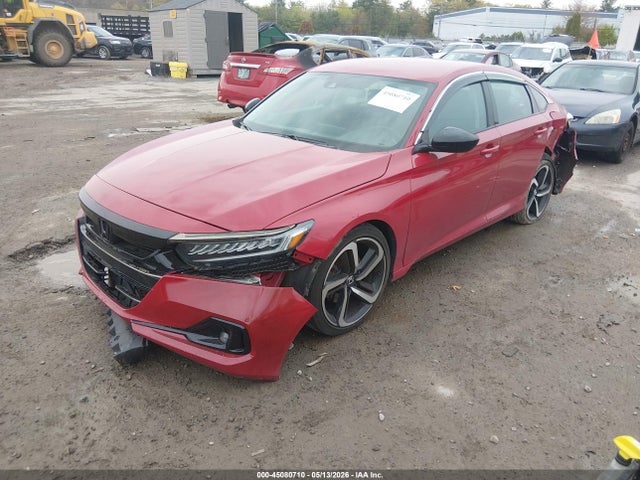 2021 Honda Accord Sport Special Edition მანქანა იყიდება აუქციონზე, vin: 1HGCV1F41MA053760, აუქციონის ნომერი: 45080710