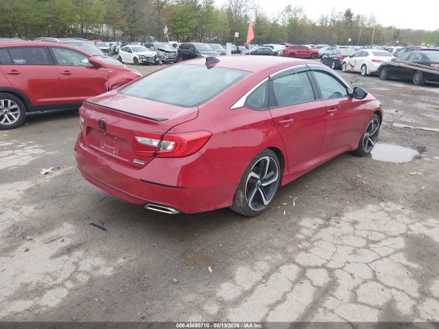 2021 Honda Accord Sport Special Edition მანქანა იყიდება აუქციონზე, vin: 1HGCV1F41MA053760, აუქციონის ნომერი: 45080710